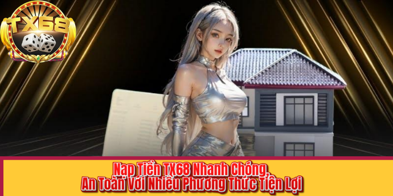 Nạp Tiền TX68 Nhanh Chóng, An Toàn Với Nhiều Phương Thức Tiện Lợi
