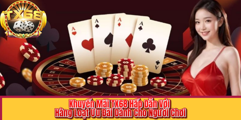 Khuyến Mãi TX68 Hấp Dẫn Với Hàng Loạt Ưu Đãi Dành Cho Người Chơi